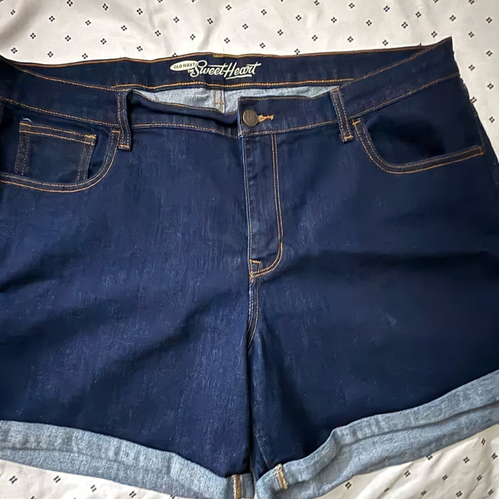 Old Navy Women's Blue Denim Shorts